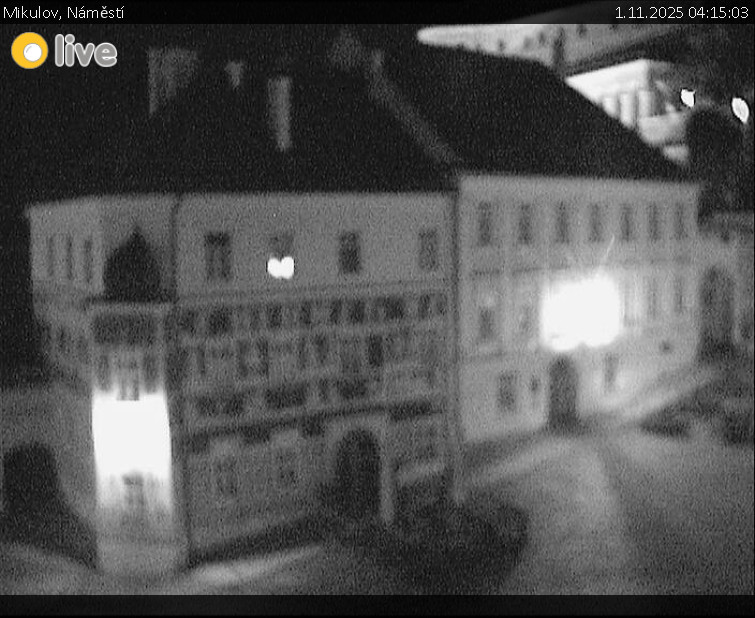 Město Mikulov - Mikulov, Náměstí - 1.11.2025 v 04:15 Město Mikulov - Mikulov, Náměstí - 1.11.2025 v 04:15