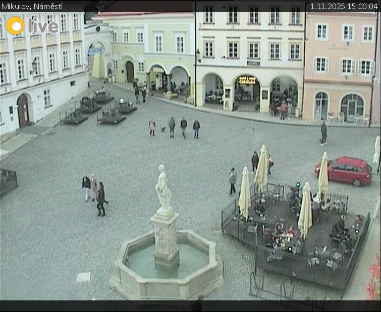 Město Mikulov - Mikulov, Náměstí - 1.11.2025 v 15:00 Město Mikulov - Mikulov, Náměstí - 1.11.2025 v 15:00