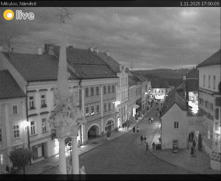 Město Mikulov - Mikulov, Náměstí - 1.11.2025 v 17:00 Město Mikulov - Mikulov, Náměstí - 1.11.2025 v 17:00