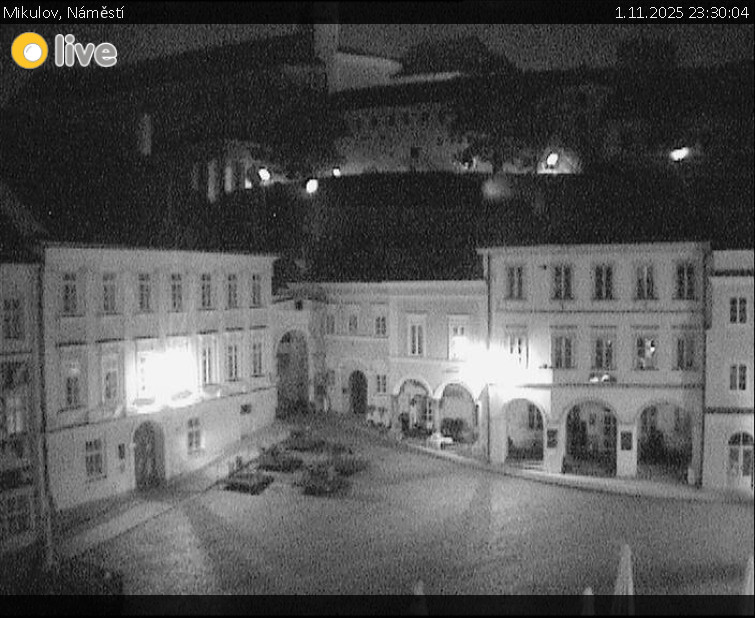 Město Mikulov - Mikulov, Náměstí - 1.11.2025 v 23:30 Město Mikulov - Mikulov, Náměstí - 1.11.2025 v 23:30