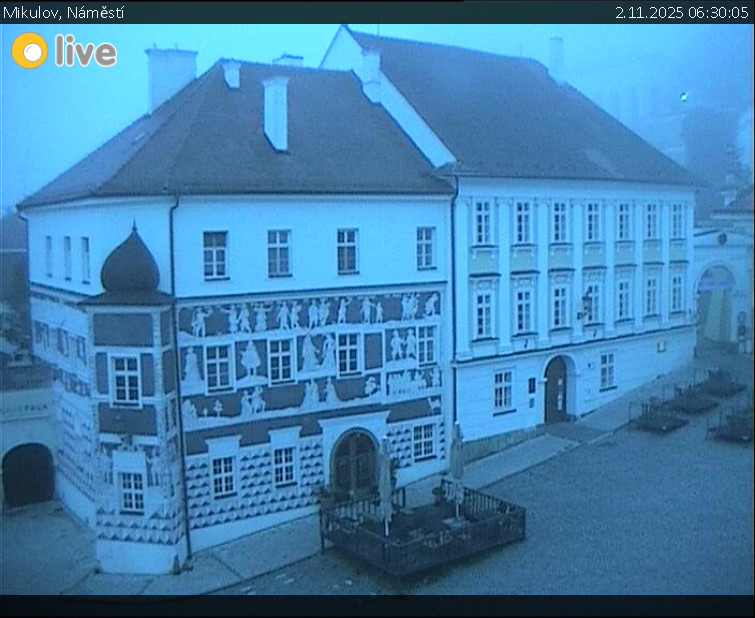 Město Mikulov - Mikulov, Náměstí - 2.11.2025 v 06:30 Město Mikulov - Mikulov, Náměstí - 2.11.2025 v 06:30