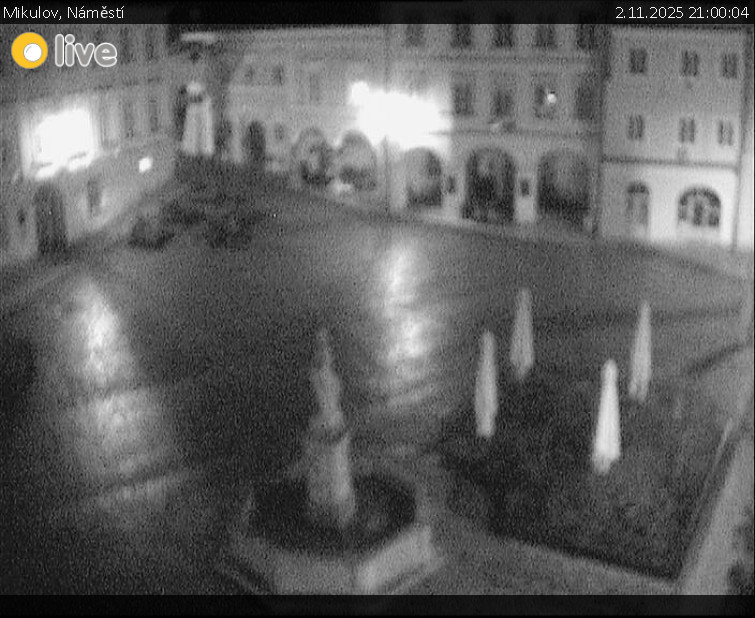 Město Mikulov - Mikulov, Náměstí - 2.11.2025 v 21:00 Město Mikulov - Mikulov, Náměstí - 2.11.2025 v 21:00