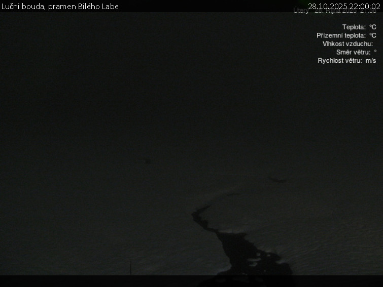 Luční bouda - Luční bouda, pramen Bílého Labe - 28.10.2025 v 22:00 Luční bouda - Luční bouda, pramen Bílého Labe - 28.10.2025 v 22:00