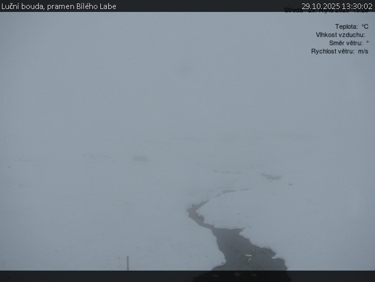 Luční bouda - Luční bouda, pramen Bílého Labe - 29.10.2025 v 13:30 Luční bouda - Luční bouda, pramen Bílého Labe - 29.10.2025 v 13:30
