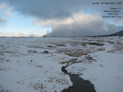 Luční bouda, pramen Bílého Labe