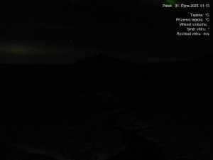 Luční bouda - Luční bouda, pramen Bílého Labe - 31.10.2025 v 01:15 Luční bouda - Luční bouda, pramen Bílého Labe - 31.10.2025 v 01:15