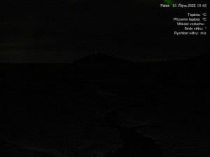 Luční bouda - Luční bouda, pramen Bílého Labe - 31.10.2025 v 01:45 Luční bouda - Luční bouda, pramen Bílého Labe - 31.10.2025 v 01:45