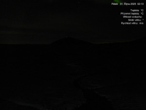 Luční bouda - Luční bouda, pramen Bílého Labe - 31.10.2025 v 02:15 Luční bouda - Luční bouda, pramen Bílého Labe - 31.10.2025 v 02:15