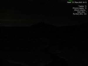 Luční bouda - Luční bouda, pramen Bílého Labe - 31.10.2025 v 04:15 Luční bouda - Luční bouda, pramen Bílého Labe - 31.10.2025 v 04:15