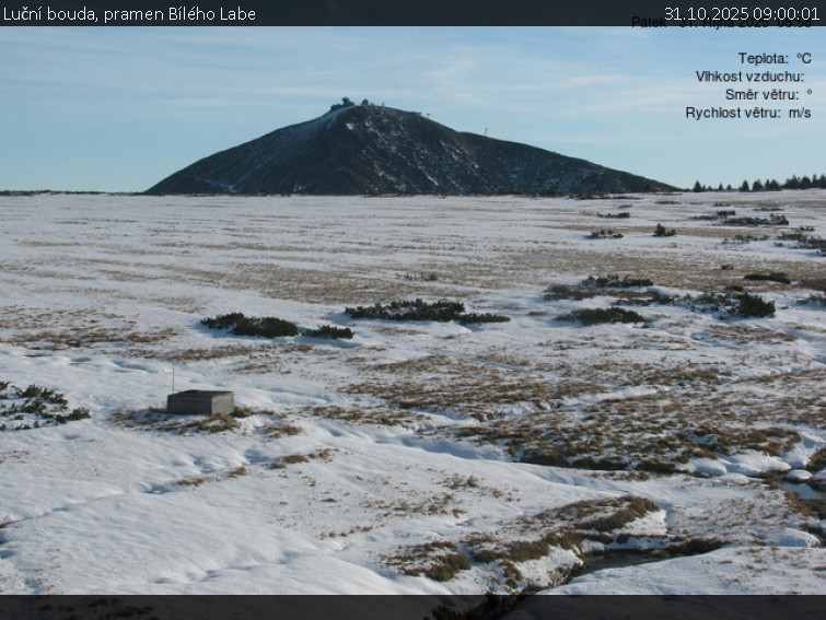Luční bouda - Luční bouda, pramen Bílého Labe - 31.10.2025 v 09:00 Luční bouda - Luční bouda, pramen Bílého Labe - 31.10.2025 v 09:00