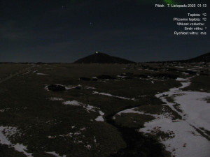 Luční bouda - Luční bouda, pramen Bílého Labe - 7.11.2025 v 01:15 Luční bouda - Luční bouda, pramen Bílého Labe - 7.11.2025 v 01:15