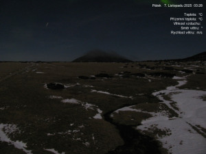 Luční bouda - Luční bouda, pramen Bílého Labe - 7.11.2025 v 03:30 Luční bouda - Luční bouda, pramen Bílého Labe - 7.11.2025 v 03:30