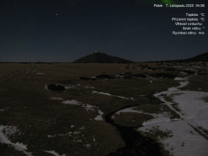 Luční bouda - Luční bouda, pramen Bílého Labe - 7.11.2025 v 05:00 Luční bouda - Luční bouda, pramen Bílého Labe - 7.11.2025 v 05:00