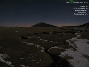 Luční bouda - Luční bouda, pramen Bílého Labe - 7.11.2025 v 05:30 Luční bouda - Luční bouda, pramen Bílého Labe - 7.11.2025 v 05:30