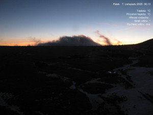 Luční bouda - Luční bouda, pramen Bílého Labe - 7.11.2025 v 06:15 Luční bouda - Luční bouda, pramen Bílého Labe - 7.11.2025 v 06:15