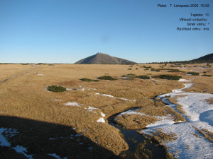 Luční bouda - Luční bouda, pramen Bílého Labe - 7.11.2025 v 15:15 Luční bouda - Luční bouda, pramen Bílého Labe - 7.11.2025 v 15:15