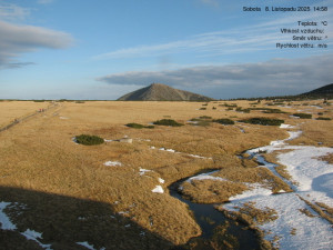 Luční bouda - Luční bouda, pramen Bílého Labe - 8.11.2025 v 15:00 Luční bouda - Luční bouda, pramen Bílého Labe - 8.11.2025 v 15:00