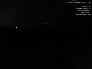 Luční bouda - Luční bouda, pramen Bílého Labe - 8.11.2025 v 18:00 Luční bouda - Luční bouda, pramen Bílého Labe - 8.11.2025 v 18:00