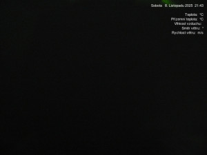 Luční bouda - Luční bouda, pramen Bílého Labe - 8.11.2025 v 21:45 Luční bouda - Luční bouda, pramen Bílého Labe - 8.11.2025 v 21:45