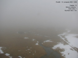 Luční bouda, pramen Bílého Labe