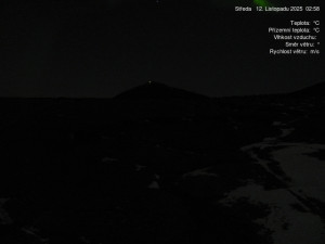 Luční bouda - Luční bouda, pramen Bílého Labe - 12.11.2025 v 03:00 Luční bouda - Luční bouda, pramen Bílého Labe - 12.11.2025 v 03:00