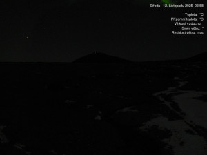 Luční bouda - Luční bouda, pramen Bílého Labe - 12.11.2025 v 04:00 Luční bouda - Luční bouda, pramen Bílého Labe - 12.11.2025 v 04:00