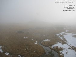 Luční bouda, pramen Bílého Labe