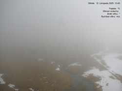 Luční bouda, pramen Bílého Labe