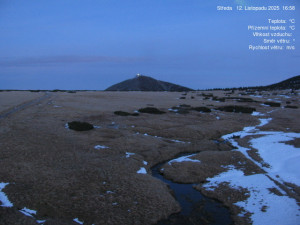 Luční bouda - Luční bouda, pramen Bílého Labe - 12.11.2025 v 17:00 Luční bouda - Luční bouda, pramen Bílého Labe - 12.11.2025 v 17:00