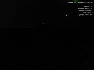 Luční bouda - Luční bouda, pramen Bílého Labe - 15.11.2025 v 03:00 Luční bouda - Luční bouda, pramen Bílého Labe - 15.11.2025 v 03:00