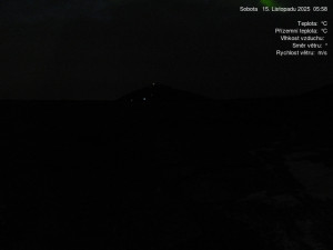 Luční bouda - Luční bouda, pramen Bílého Labe - 15.11.2025 v 06:00 Luční bouda - Luční bouda, pramen Bílého Labe - 15.11.2025 v 06:00