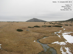 Luční bouda - Luční bouda, pramen Bílého Labe - 15.11.2025 v 08:15 Luční bouda - Luční bouda, pramen Bílého Labe - 15.11.2025 v 08:15