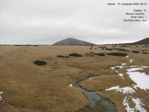 Luční bouda - Luční bouda, pramen Bílého Labe - 15.11.2025 v 09:15 Luční bouda - Luční bouda, pramen Bílého Labe - 15.11.2025 v 09:15