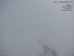 Luční bouda, pramen Bílého Labe