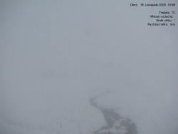 Luční bouda, pramen Bílého Labe