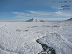 Luční bouda, pramen Bílého Labe