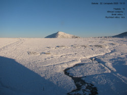 Luční bouda, pramen Bílého Labe