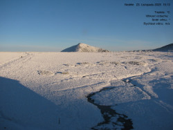 Luční bouda, pramen Bílého Labe