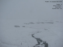 Luční bouda, pramen Bílého Labe