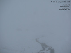 Luční bouda, pramen Bílého Labe