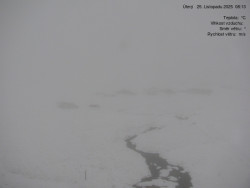 Luční bouda, pramen Bílého Labe