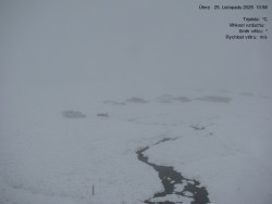 Luční bouda, pramen Bílého Labe