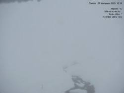 Luční bouda, pramen Bílého Labe