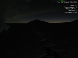 Luční bouda, pramen Bílého Labe