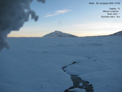 Luční bouda, pramen Bílého Labe