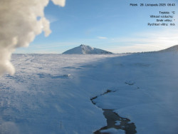 Luční bouda, pramen Bílého Labe