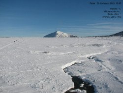 Luční bouda, pramen Bílého Labe