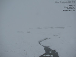 Luční bouda, pramen Bílého Labe