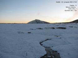 Luční bouda, pramen Bílého Labe