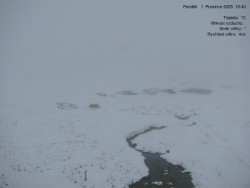 Luční bouda, pramen Bílého Labe